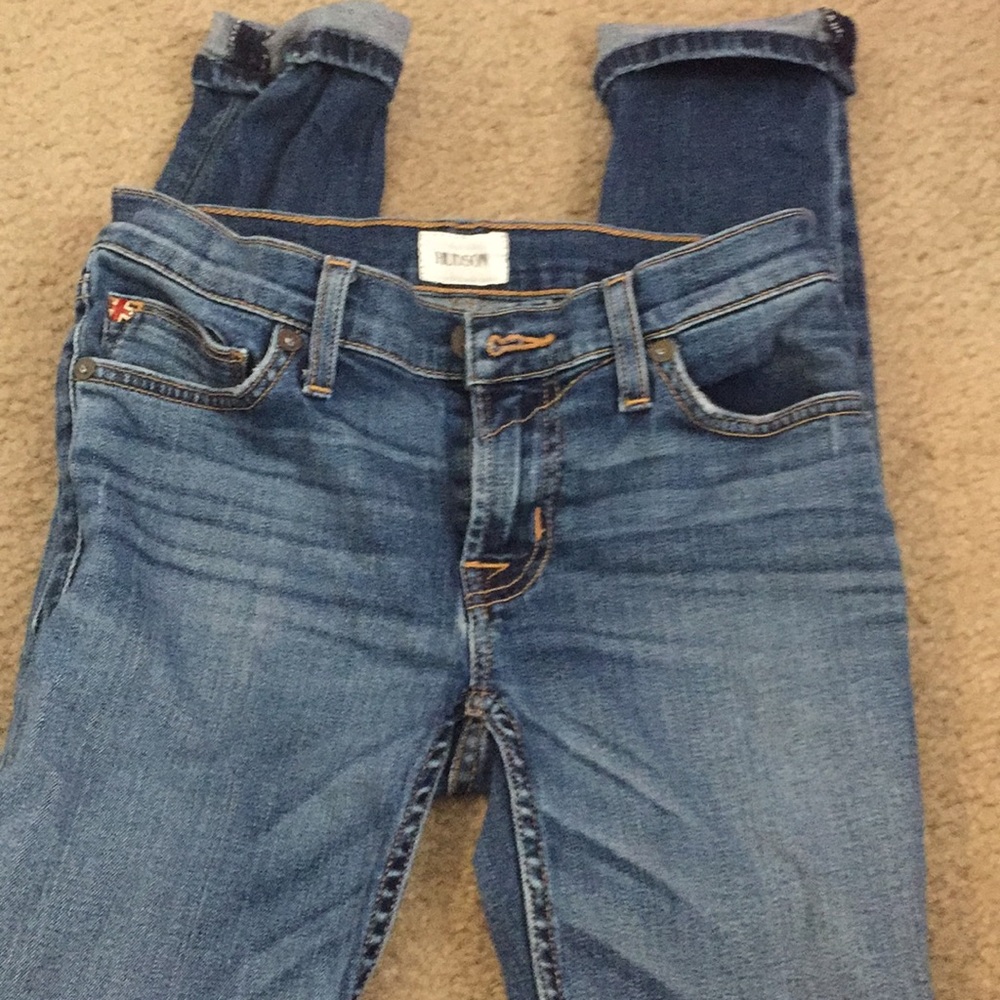✨super skinny hudson jeans